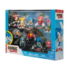 undefined - Sonic Figura de acción Set Sonic y sus amigos. Incluye 10 piezas