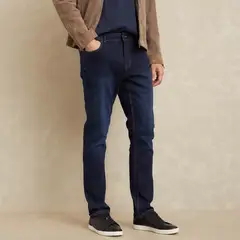 WOLF & HANK - Jean 5 Bolsillos Hombre Slim de Algodón