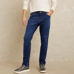 WOLF & HANK - Jean 5 Bolsillos Hombre Slim de Algodón