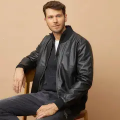 LA MARTINA - Chaqueta Hombre De Cuero