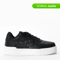 DIADORA - Tenis moda Girl Bampu para Niña Negros Horma Justa