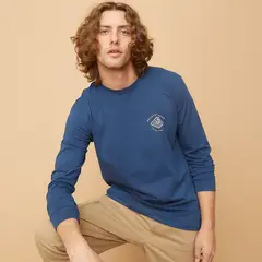 MOUNTAIN GEAR - Camiseta Hombre Manga larga Outdoor