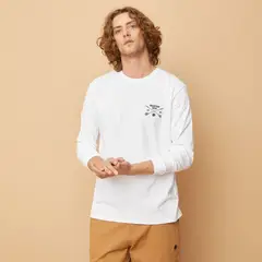 MOUNTAIN GEAR - Camiseta Hombre Manga larga Outdoor