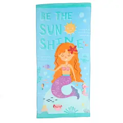 MICA KIDS - Toalla infantil 360 g MERMAID 71 x 148 cm