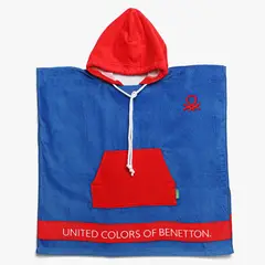 BENETTON - Toalla infantil SOLID AZ 60 x 120 cm