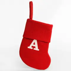 MICA - Adorno Bota Navideña Roja 17 cm