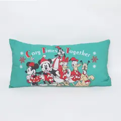 DISNEY - Cojin para sala decorativo navidad Mickey y pluto 30 X 60