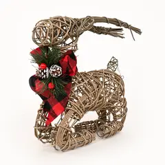 MICA - Adorno Navideño con Luz: Reno 30 cm