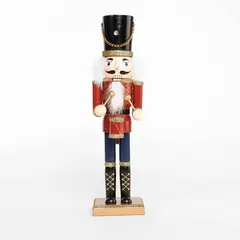 MICA - Figura Navideña: Cascanuez Tambor 30 cm