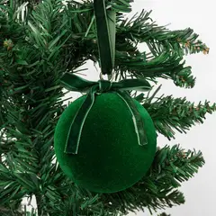 MICA - Bola de Navidad Verde 8 cm