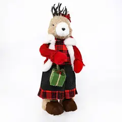 MICA - Peluche Navideño: Cierva 20 cm