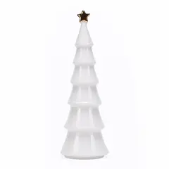 MICA - Adorno Árbol de Navidad: Pino Blanco 22 cm