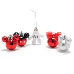 DISNEY - Bola de Navidad Disney: Set x6 Mickey 5 cm
