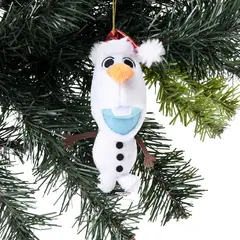 DISNEY - Peluche colgante para árbol de navidad Olaf Navideño 12 cm