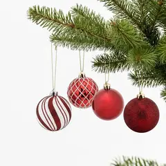MICA - Bolas de navidad 8 cm set X 20