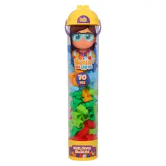 undefined - Tubo con cabeza para bebe. Incluye 70 bloques