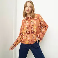 BASEMENT - Saco Mujer con Flores