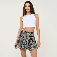 SYBILLA - Falda Mini Mujer Animal print