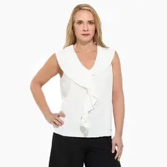APOLOGY - Blusa Mujer con Boleros Sin mangas
