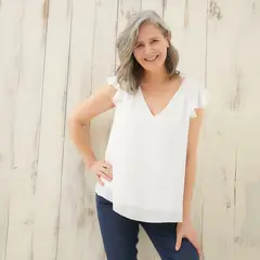 SOUTHLAND - Blusa Mujer con Estampado Manga corta