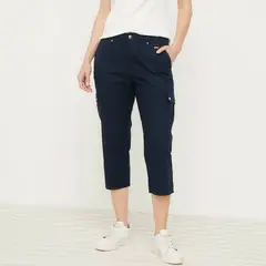 NEWPORT - Pantalón Capri Mujer Tiro bajo