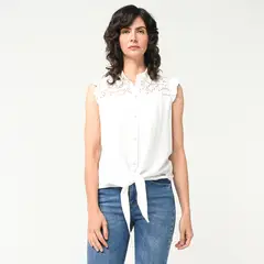 NEWPORT - Blusa Mujer Manga corta