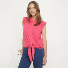 NEWPORT - Blusa Mujer Manga corta