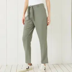 UNIVERSITY CLUB - Pantalón Recto Mujer Tiro alto