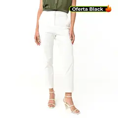 UNIVERSITY CLUB - Pantalon Skinny Mujer Tiro alto