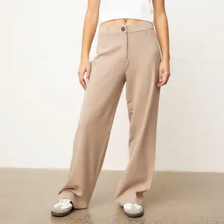 SYBILLA - Pantalón Flare Mujer Tiro medio