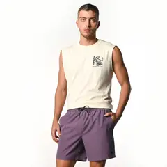 DENIMLAB - Pantaloneta de baño Hombre Con forro