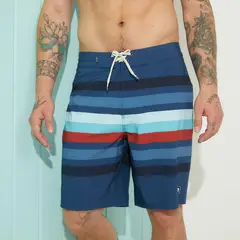 DOO AUSTRALIA - Pantaloneta de baño Hombre De Rayas Con Forro