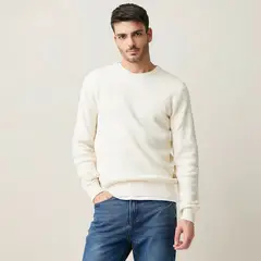 BASEMENT - Saco Hombre con Estampado de Algodón