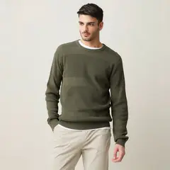 BASEMENT - Saco Hombre con Estampado de Algodón