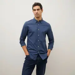 WOLF & HANK - Camisa Hombre Manga larga Slim