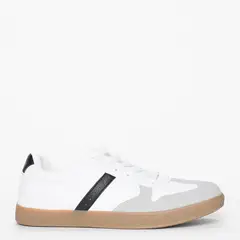 BEARCLIFF - Tenis para Hombre Moda Asamy Blancos