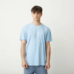 BEARCLIFF - Camiseta Hombre Manga corta Con Estampado de Algodón