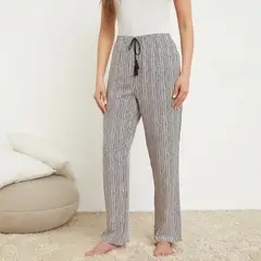 BLU - Pantalón de pijama Mujer de Viscosa