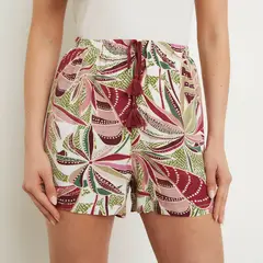 BLU - Short de pijama Mujer de Viscosa