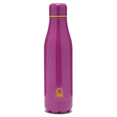 BENETTON - Termo Benetton: 500 ml Brillante Acero inoxidable