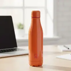 BENETTON - Termo Benetton: 500 ml Brillante Acero inoxidable