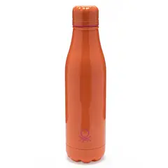 BENETTON - Termo Benetton: 500 ml Brillante Acero inoxidable