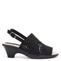 SOUTHLAND - Sandalias para Mujer con tacón Cónico Trinitaria color Negro
