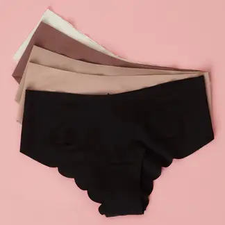 BLU - Calzón bikini Pack de 5 Mujer