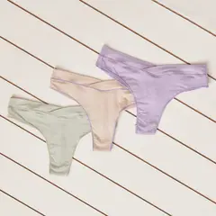 BENETTON - Panty Pack de 3 de Algodón Mujer