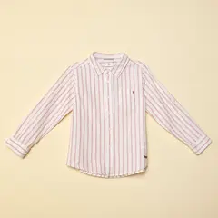 CONIGLIO - Camisa Niño de Rayas Manga larga Algodón