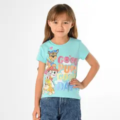 PAW PATROL - Camiseta Niña Manga corta Algodón