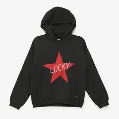 ELV - Saco para Niña con Estampado con capucha