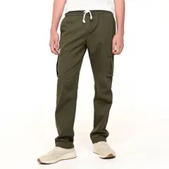 FEDERATION - Pantalón Niño Cintura elásticada de Algodón