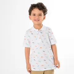 YAMP - Camiseta polo Niño con Estampado Manga corta